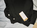 栢斐荻夏季薄款工装裤青年韩版九分裤男销售上班舒适高腰裤潮流西装裤 华清大弟  K91-1黑色 29 实拍图