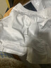 帝行（DIXING）冰丝隔层安全裤女防走光夏薄款遮挡三角区无痕不卷边双层打底短裤 遮挡款-白色+白色 L 适合80-120斤 实拍图