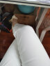 景琳九分西裤女裤子新款显瘦高腰工装小脚烟管休闲裤 白色九分裤 L（110-125斤） 实拍图