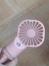 电小嘟适用手持纳米喷雾小风扇迷你加水可喷雾补水充电款usb静音桌面宿舍雾化加湿器学生便携式随身风扇 F3【粉色】喷雾风扇+4档充电款 1200mAh 实拍图