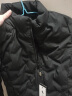 啄木鸟 羽绒服男短款冬季加厚外套商务中年立领袄子保暖外衣 黑色 XL（135斤-145斤） 晒单实拍图