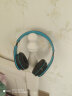 ZOEWEEN 蓝牙耳机头戴式电竞游戏高颜值耳麦发光超长续航可插卡折叠音乐重低音降噪有线无线苹果华为适用 蓝色丨蓝牙5.3+透气耳罩+七彩灯 晒单实拍图