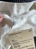 无印良品 MUJI 女式 新疆棉 轻量法兰绒 罩衫 W9AC507 白色 L 实拍图