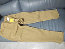 JEEP吉普休闲裤男加绒秋冬季宽松直筒工装裤男士百搭男裤 土黄加绒4XL 实拍图
