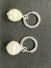 潘多拉（PANDORA）[520礼物]淡水养殖巴洛克珍珠耳环白色甜美温柔优雅生日礼物 白色 均码 实拍图