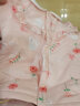 宝然 婴儿棉衣棉服女宝宝秋冬保暖套装1-3岁女童夹棉外套9272 粉红色 100cm 晒单实拍图