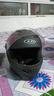 AD新国标电动车头盔女士秋冬季保暖围巾防雾全盔男女款四季通用电瓶车安全帽冬天3C认证摩托车头盔 新国标B类【哑黑】透明 均码 实拍图