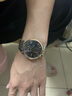 罗宾尼（LOBINNI）瑞士认证品牌男士手表全自动机械表十大名表七夕情人节礼物送男友 旗舰版【玫壳黑面】钢带款 实拍图