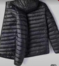 皮尔卡丹（pierre cardin）品牌秋冬季新款轻薄羽绒棉服男短款中年棉衣轻便连帽棉袄子爸爸装 黑色 连帽 4XL 【180200斤】 实拍图