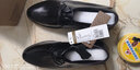 七匹狼皮鞋男内增高商务休闲鞋头层牛皮正装鞋真皮系带休闲鞋子男士婚鞋 黑色（四季款） 43 实拍图