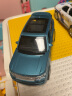 MECHILE汽车模型儿童玩具车模合金仿真车可开门声光回力车 路虎新款揽胜-黑色 1比32 实拍图