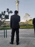 巴图腾男士皮鞋真皮商务正装大码46休闲软底爸爸鞋一脚蹬鞋子男春季新款 黑色B17316801 42 实拍图