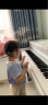 The ONE智能钢琴升级旗舰版 88键重锤电钢琴 专业钢琴成年人儿童电钢琴TOP1X 优雅白 实拍图