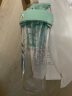 膳魔师（THERMOS）朱一龙同款运动Tritan塑料水杯500ML奶昔摇摇杯TP-4086M-BG薄荷绿 实拍图