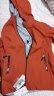 啄木鸟两面穿外套女春秋2024新款中年休闲冲锋衣风衣夹克 橙色 XL 111-125斤 晒单实拍图
