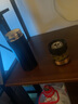 特美刻（TOMIC）保温杯男士茶水分离杯便携车载泡茶杯商务伴手礼毕业季礼物可定制 墨黑-304茶隔-陶瓷内胆370ml 实拍图
