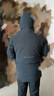 罗蒙白鹅绒多穿羽绒服男士冬季中长款连帽外套保暖休闲风衣爸爸装男装 实拍图