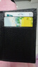 袋鼠钱包男士短款真皮皮夹子竖款2026新款潮拉链牛皮超薄加厚钱夹 黑色（加厚加大容量-带拉链） 实拍图