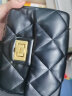 百丽时尚休闲绗缝包女商场同款单肩斜挎包X6617AX3 黑色 F 实拍图