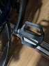 SHIMANO 新品禧玛诺山地车脚踏板EF202铝合金超轻滚珠轴承公路平脚踏板平踏 黑色EF202 晒单实拍图