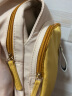 曼兹威新款包包女包时尚牛津布双肩包ins甜美小背包时尚小包包 黄色 实拍图