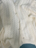 棉致森马集团短款针织开衫外套女薄款新款毛衣温柔防晒衫镂空上衣 米白色 L 建议100-115斤左右 晒单实拍图