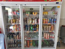 格点大容量饮料柜商用冰柜冷藏展示柜直冷风冷纯风冷保鲜柜超市玻璃门冰箱立式啤酒柜 大三门加深款纯风冷【无霜数显豪华款】 实拍图