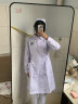 HKML男女护士裤工作裤白色工作裤四季松紧腰白大褂医护士服医护服工装 全松紧白色护士裤(四季款） L 实拍图