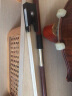 猛犸象【急速送达】小提琴琴弓弓子演奏练习初学红檀杆真马尾弓多尺寸 V-600 3/4全长68cm 实拍图