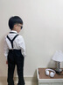 衣诺坊儿童背带裤套装礼服演出服男女童六一主持人西装花童西服衬衫套装 实拍图