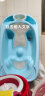凯姆（CAM）意大利原装进口新生婴儿洗澡盆加厚可坐可躺硅胶防滑宝宝儿童洗澡 天蓝色【硅胶防滑坐躺两用】 实拍图