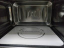 帝而（Dual） 品牌小型微波炉烤箱一体机家用白色复古高颜值微烤一体机平板迷你光波炉小尺寸 20L 高配版丨典雅黑丨不锈钢款微烤一体 实拍图