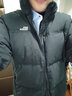 熊猫·本（ben.panda）工装羽绒服男潮流时尚立领加厚保暖户外休闲上衣多穿外套 黑色(防泼水面料） XL 实拍图