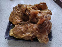 蒙羊煌（MENGYANGHUANG）内蒙古原切牛窝骨新鲜黄牛肉骨头牛膝盖骨带筋肉烧烤火锅食材生鲜 内蒙牛窝骨 净重2.5斤 实拍图