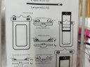 中陌  适用于手机防水袋 气囊防水套潜水套触屏大号挂绳外卖温泉水下拍照快递游泳深水 通用苹果华为小米白色 实拍图