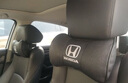 米多多一对装 汽车头枕 真皮车用靠枕 U型颈枕 护颈枕 汽车用品 本田八代思域雅阁CRV凌派 专用 2个 米色一对装 实拍图