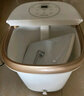 长虹（CHANGHONG） 足浴盆全自动按摩加热养生泡脚桶洗脚盆电动 支持HUAWEI HILink父母亲节礼物妇女节礼物 智联APP+臭氧杀菌+45cm深桶+熏蒸泡脚+白 实拍图