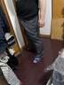 浪登秋季商务西裤男中年双褶西服裤子宽松直筒正装裤男士西装裤 深灰色 40 (3.06尺)102cm 实拍图