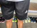 adidas速干舒适双面穿篮球运动短裤男装夏季阿迪达斯官方DX6386 黑色/白 S 实拍图