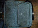 七匹狼单肩包男休闲多功能背包mini小斜挎包包织布男士商务轻便背包 浅灰色大号【宽22*厚8*高25】 实拍图