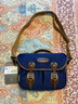 白金汉（Billingham）Hadley Small Pro单肩包摄影斜挎包单反微单通勤3.5升旅游男女数码收纳适用于索尼富士尼康相机包 海军蓝帆布/巧克力皮505004-54 实拍图