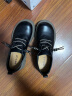 百丽牛津鞋女新款时尚溶解底鞋马丁皮鞋B0936DM2 黑色 39 实拍图