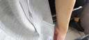 楠子汉卫衣外套男加绒秋冬季新款男士卫衣开衫连帽学生韩版休闲帽衫 灰色 XXXL 实拍图