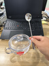 哲韵 耐热钢化玻璃杯可微波炉牛奶杯早餐杯奶茶杯麦片杯咖啡杯大容量 600ml+勺子+玻璃盖 实拍图