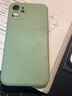 菲科斯 适用苹果手机壳液态硅胶iPhone全包边磨砂防摔软壳 【6.1寸】苹果12-抹茶绿+【钢化膜】 实拍图