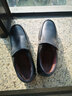奥康男士棉鞋冬季加绒保暖高帮加厚棉皮鞋牛皮防滑中老年人爸爸鞋 加厚黑色 42 实拍图