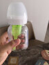 布朗博士(DrBrown's)奶瓶 玻璃奶瓶 婴儿防胀气奶瓶 宽口径婴儿奶瓶150ml(0-3月龄)新生儿奶瓶晶彩奶瓶 实拍图