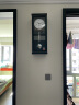 赫姆勒（Hermle）德国原装进口机械挂钟现代艺术客厅餐厅家用时钟木质整点报时钟表 70989-740341 晒单实拍图