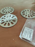 艾润不锈钢地漏盖板卫生间地漏盖落水平盖片无碗圆形盖子下水快防毛发 1个8cm地漏盖板(单次购2个发3个) 实拍图