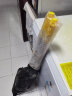 妙洁 魔吸对折式挤水胶棉拖把海绵胶棉头替换装磨砂碳钢杆对折拖把头 实拍图